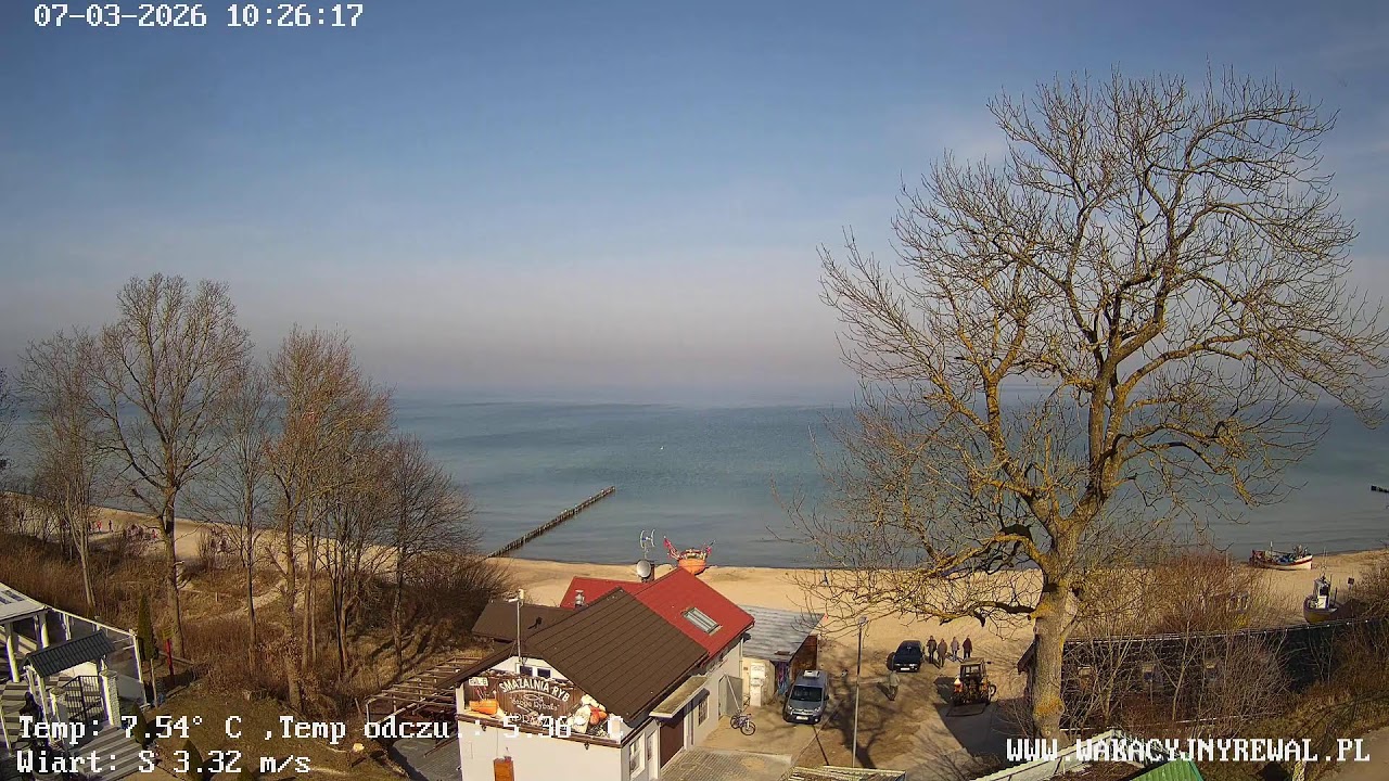 Przystań Rybacka Rewal na Żywo - Piękno Bałtyku i Portu