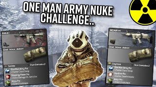 One Man Army EVERY Kill Nuke Challenge.. (MW2 In 2024)
