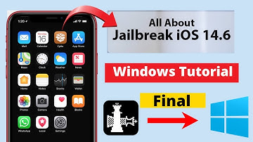 How to jailbreak IOS 14.6 with windows!Easy tutorial one pen drive game over.