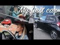 BUYING MY FIRST CAR AND DRIVING ALONE FOR THE FIRST TIME!