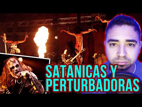 Las 5 BANDAS MAS SATANICAS y PERTURBADORAS del metal 2021