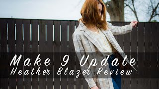 Heather Blazer | New Make 9 garment for 2021 | Sewing a blazer