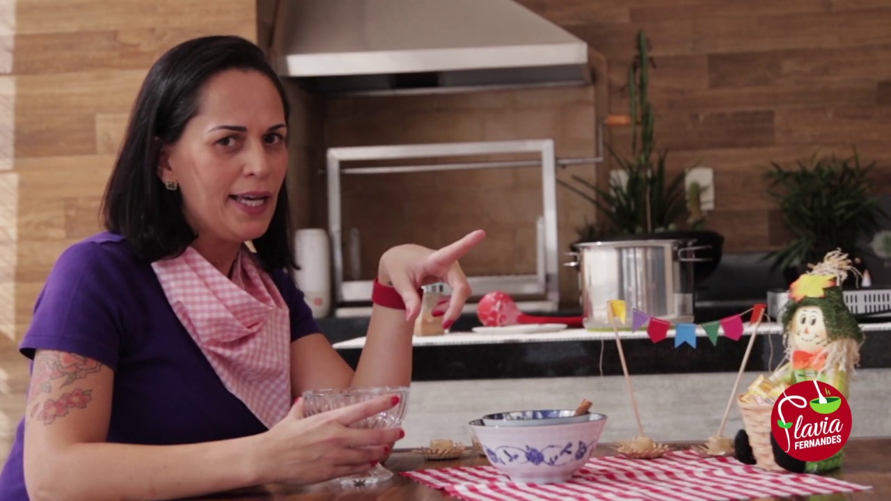 CANJICA MAIS FÁCIL E RÁPIDA DO MUNDO CANAL FLAVIA FERNANDES