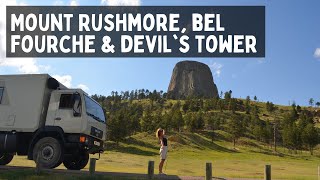Road Trippin' from Rushmore - Bel Fourche - to Devil's Tower with Our World Traveller + TOP TIPS!