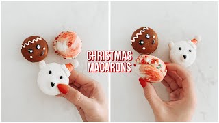CHRISTMAS MACARON TUTORIAL - the beginning of holiday baking! by brianna ford 185 views 2 years ago 7 minutes, 1 second