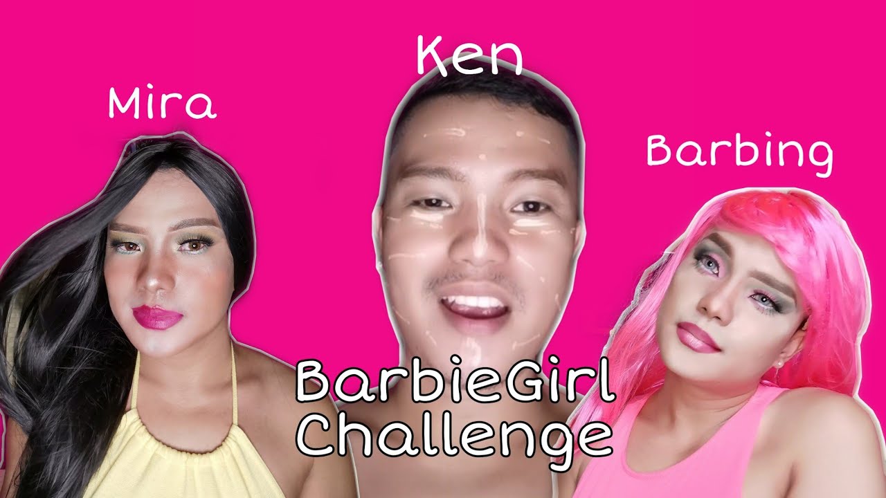 Barbie Girl Challenge Make up Tutorial Unboxing my Ayuda YouTube