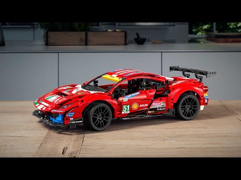 LEGO 42125 Technic Ferrari 488 GTE AF Corse #51 Promo Video