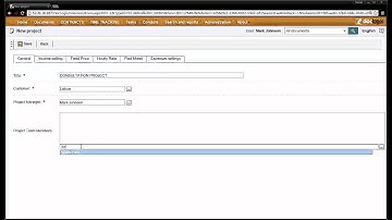 Document Storage with DocLogix - New Project Creation