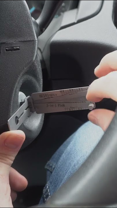 Lock Pick Tool vs Ford Ignition #lockpicking #cars #carguy #shorts #hacker