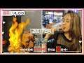 (술먹방vlog)결혼17년차부부의 비오는날 오랫만에 단둘이 비어치킨에 술한잔 /카스생맥주 진로이즈백!!
