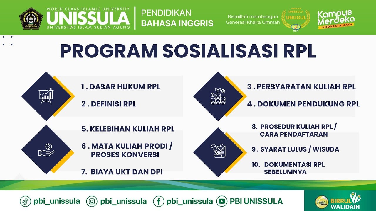 Program Rpl Ubaya SOSIALISASI KULIAH CEPAT : LULUS 2 TH DENGAN PROGRAM RPL PRODI ...