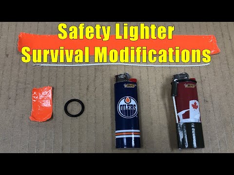 Safety Lighter Survival Modifications