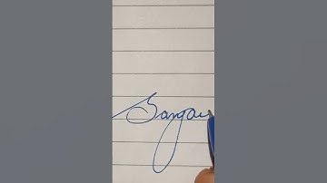 Sanjay ~~#name #cursivewriting #youtubeshorts