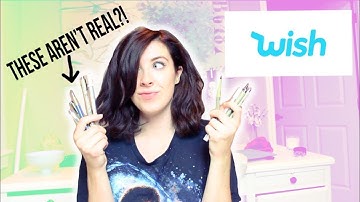 I tried ART SUPPLIES from WISH?!