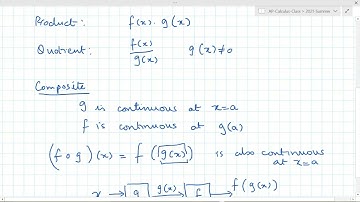 Properties of Continuous Functions