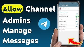How To Allow Channel Admins Manage Messages on Telegram (Updated)
