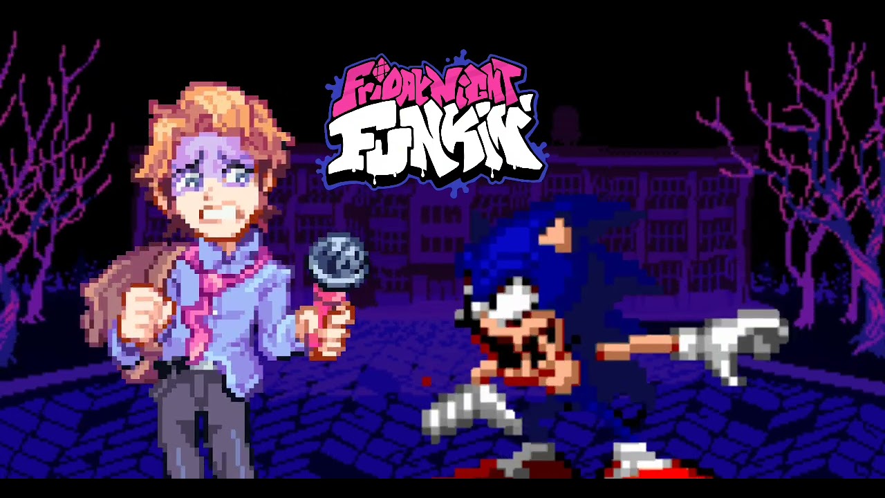 FNF - Roses.exe [Roses Remix Semi-Original] | Senpai Vs Sonic.exe - YouTube