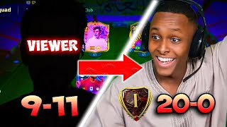 I Got My Viewer FUT Champs Rank 1 & This Happened...