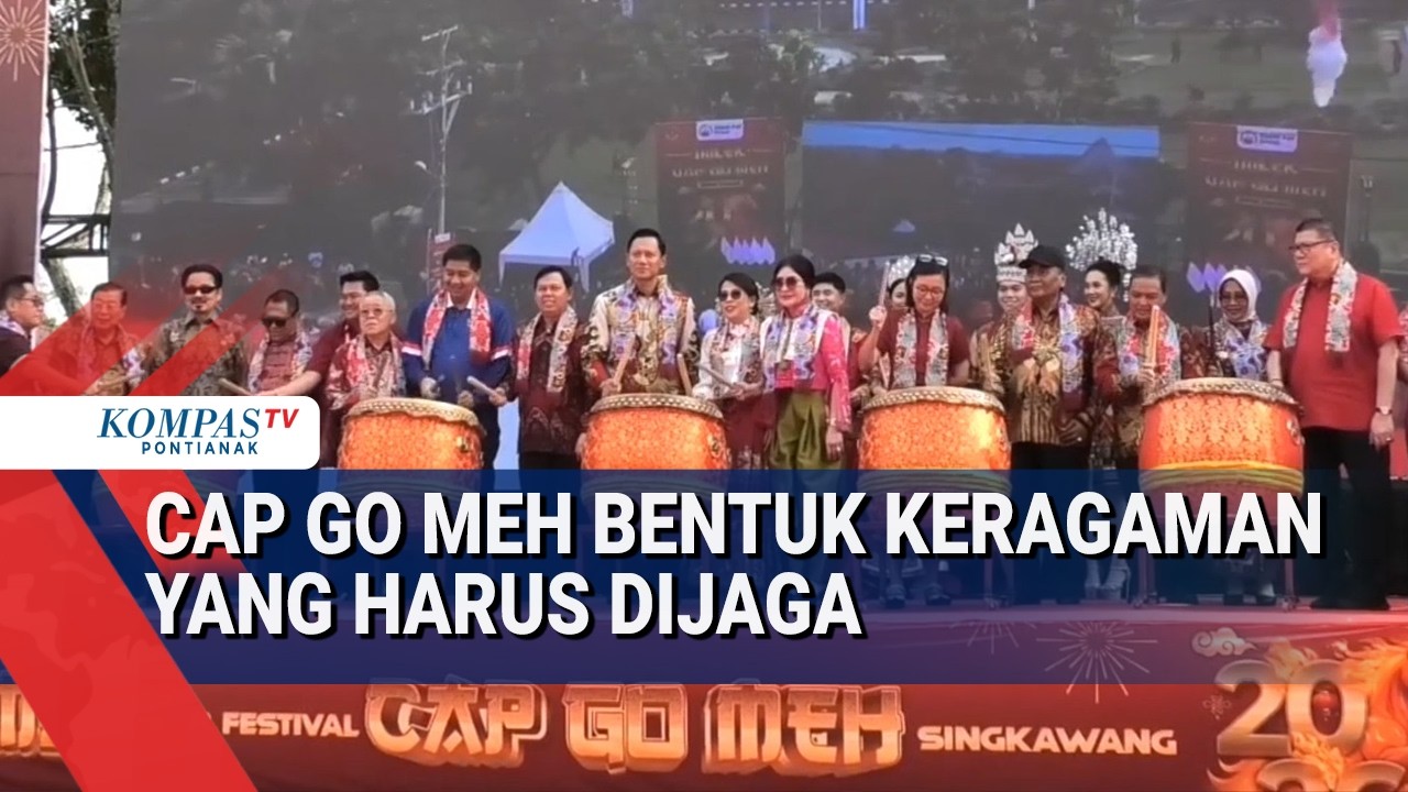 Dihadiri dan Diikuti Masyarakat Multietnis, Menko Infra Sebut Cap Go Meh Bentuk keberagaman