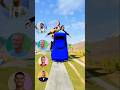 Italian Brainrot Ronaldo Vs Messi BeamNG DRIVE Big and small Car Jump Challenge Rumii #beamngdrive