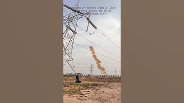 Line to Ground Fault Test | High Voltages |#electrical #trending #shorts