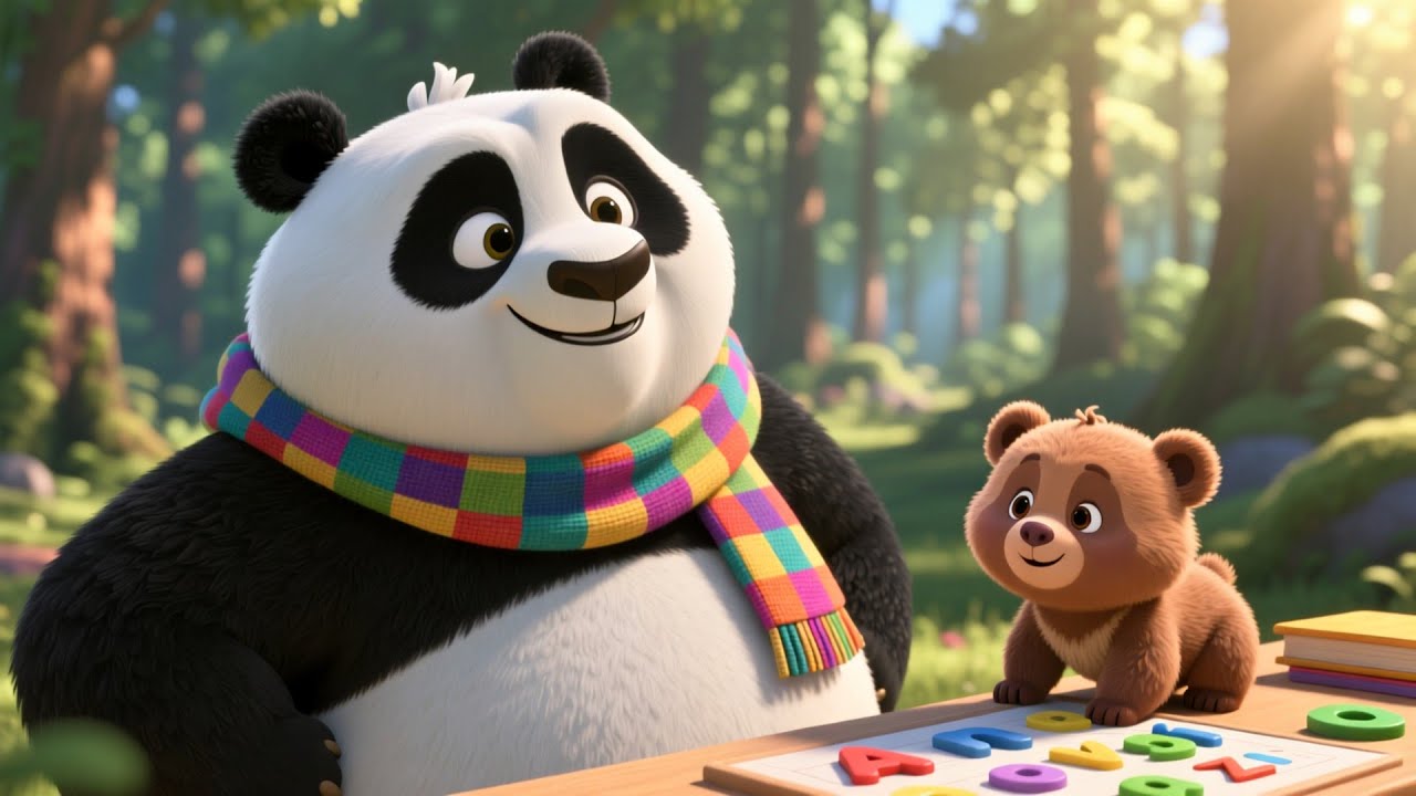 Panda’s ABC Picnic Fun 🐼🍉 | Learn ABCs with Panda | Fun Learning ...