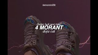 doja cat - 4 morant (better luck next time) LYRICS