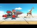 Run Away Drill Truck - Animal Revolt Battle Simulator