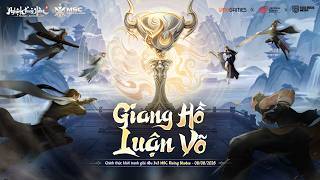 🔴 [TRỰC TIẾP] GIANG HỒ LUẬN VÕ 3VS3 - CHUNG KẾT| NGHỊCH THỦY HÀN VNG