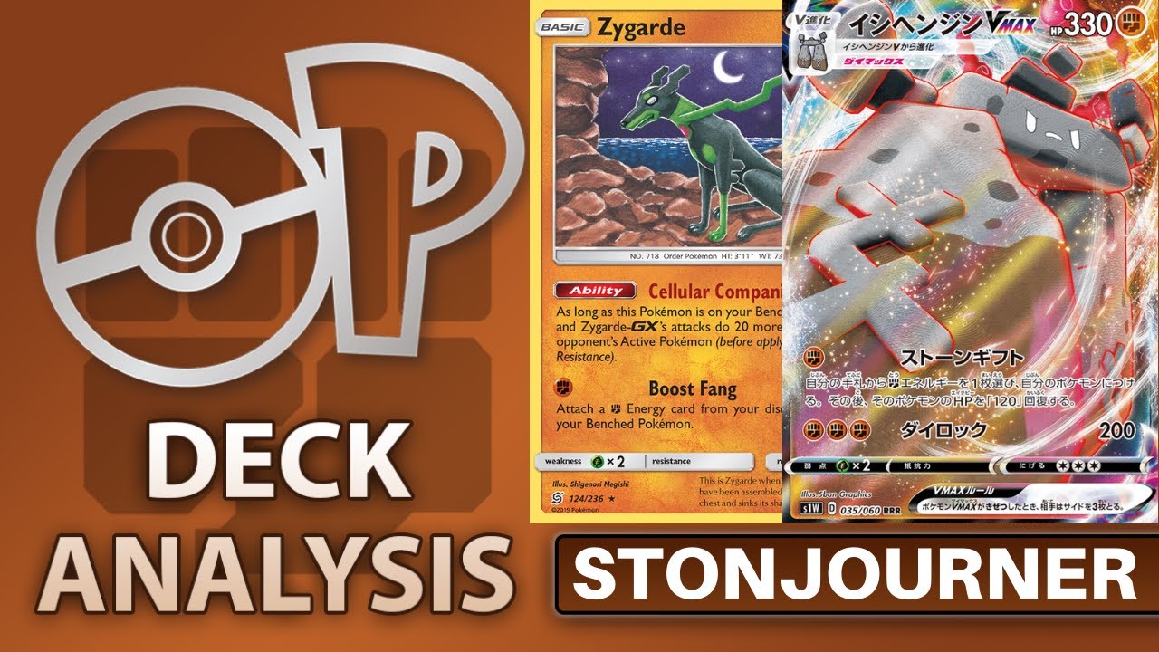 Stonjourner VMAX Sword&Shield Deck Analysis! (Pokemon TCG) - YouTube