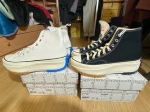 JW Anderson Converse hike review (black and white colorway) - thptnvk.edu.vn