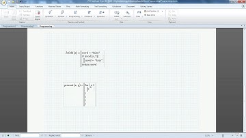 PTC Mathcad Prime  - Programming
