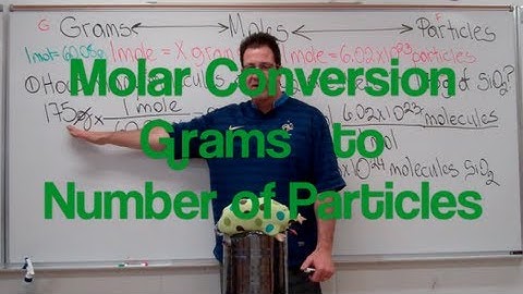 Molar Conversions: Grams to Number of Particles