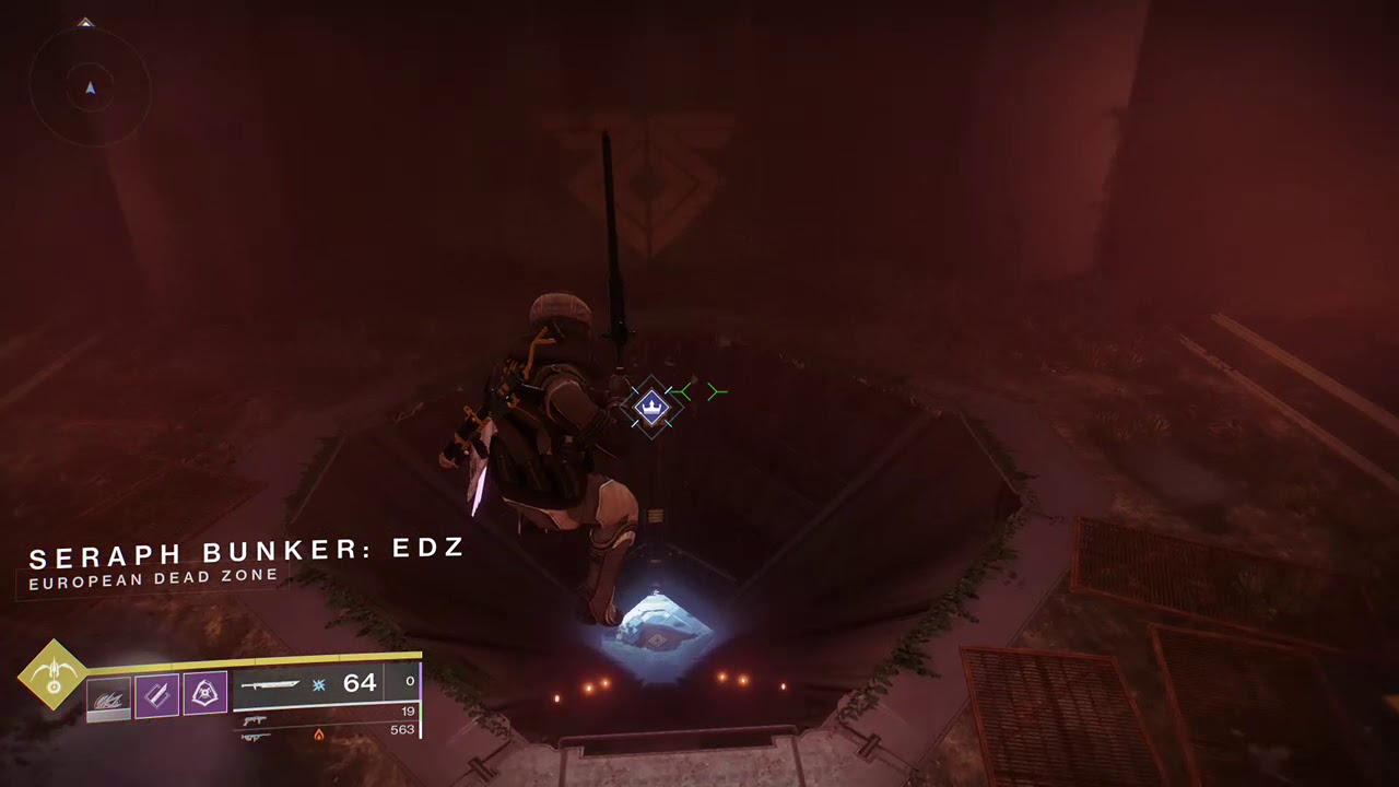 Welcome to the EDZ Seraph Bunker. Mind the gap, please! - Destiny 2 - Season of the Worthy