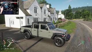 Forza Horizon 4 - 2020 Jeep Gladiator - Logitech G923 Gameplay