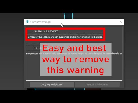 Easy Solution of DataSmith Export Warning textures