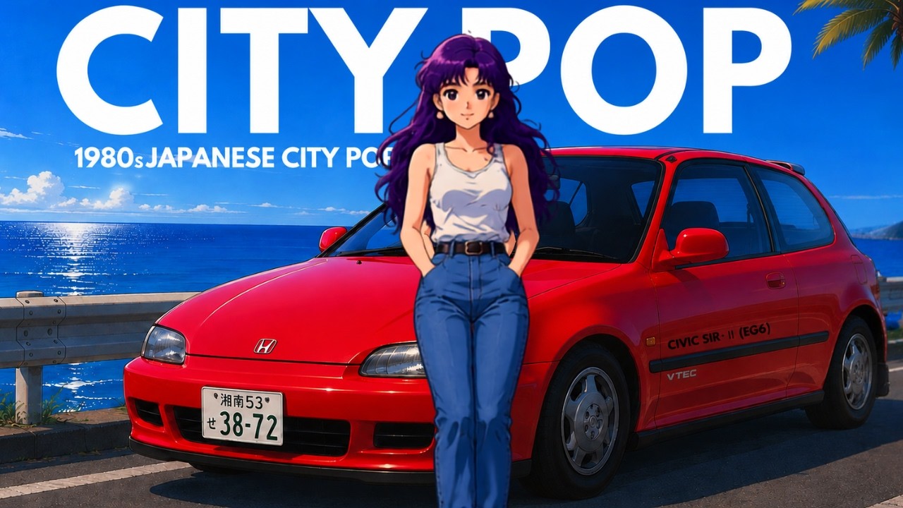 80s Japanese City Pop】13 Songs for a Summer Coastal Drive