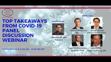 COVID-19 Pandemic Modeling Seminar Top Takeaways (System Dynamics Society)