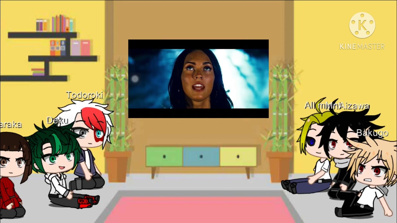 Gacha club MHA reacts to Transformers