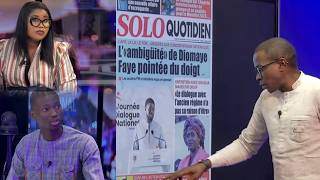 SOLO MEDIA : REVUE DES TITRES WOLOF AVEC FATOU ABDOU NDIAYE, MANSOUR DIOP ET AL AMINE SENGHOR