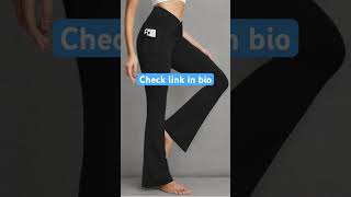 🏃‍♀️ Move Freely with BALEAF Flare Leggings! #athleisure  #comfortandstyle #trendalert