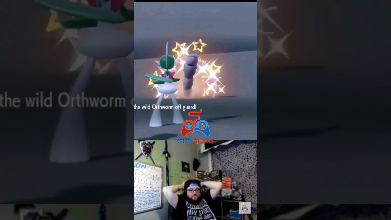Shiny Orthworm Reaction In Pokemon Violet Made Me Very Angry