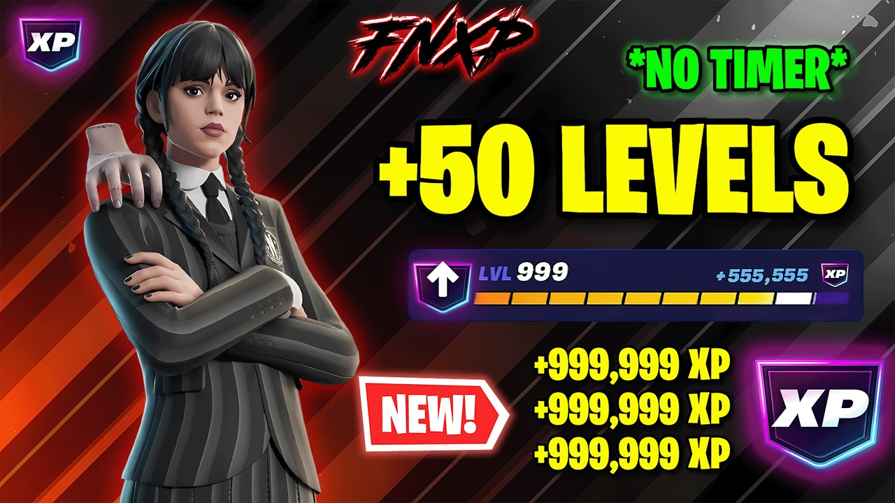 *NEW* NO TIMER Fortnite XP Map to LEVEL UP FAST in Chapter 6 Season 4! (850,000+ XP Earned)