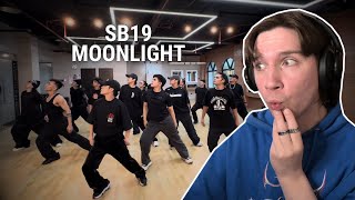 DANCER REACTS TO SB19 | 'MOONLIGHT' Dance Practice