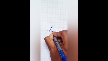 Cursive Writing In English || Capital And Small Letters " N n "