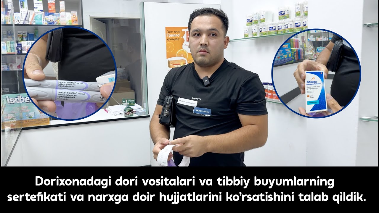 Dorixonadanarxga doir hujjatlarini ko’rsatishini talab qildik.