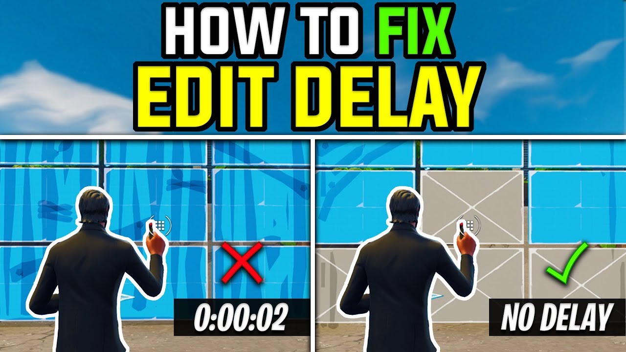 how to fix edit delay in fortnite no more edit delay pc only - confirm edit fortnite pc