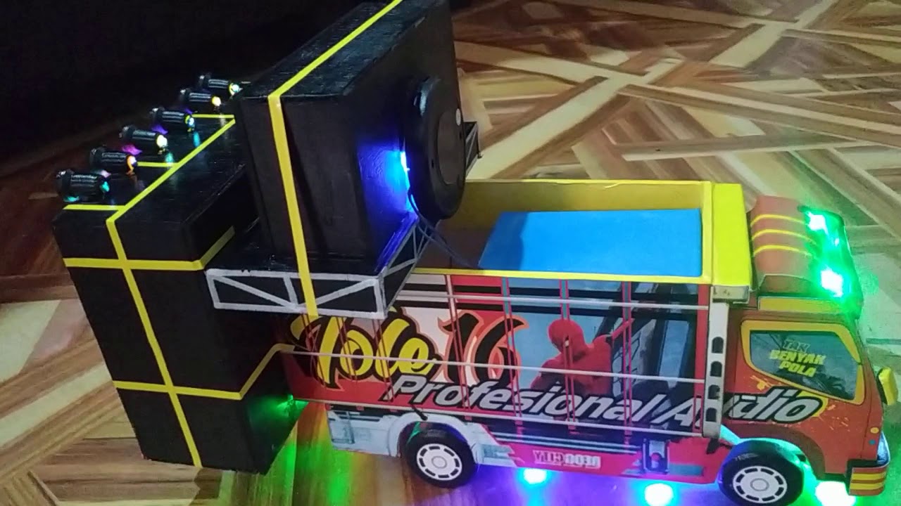  miniatur  truk  sound  system  keren mboys YouTube