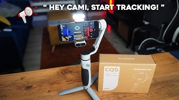 Cinepeer CQ5 - AI Voice Powered Smartphone Gimbal Review!