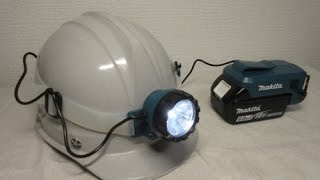 makita LED  Headlight マキタ充電式LEDヘッドライト ML800